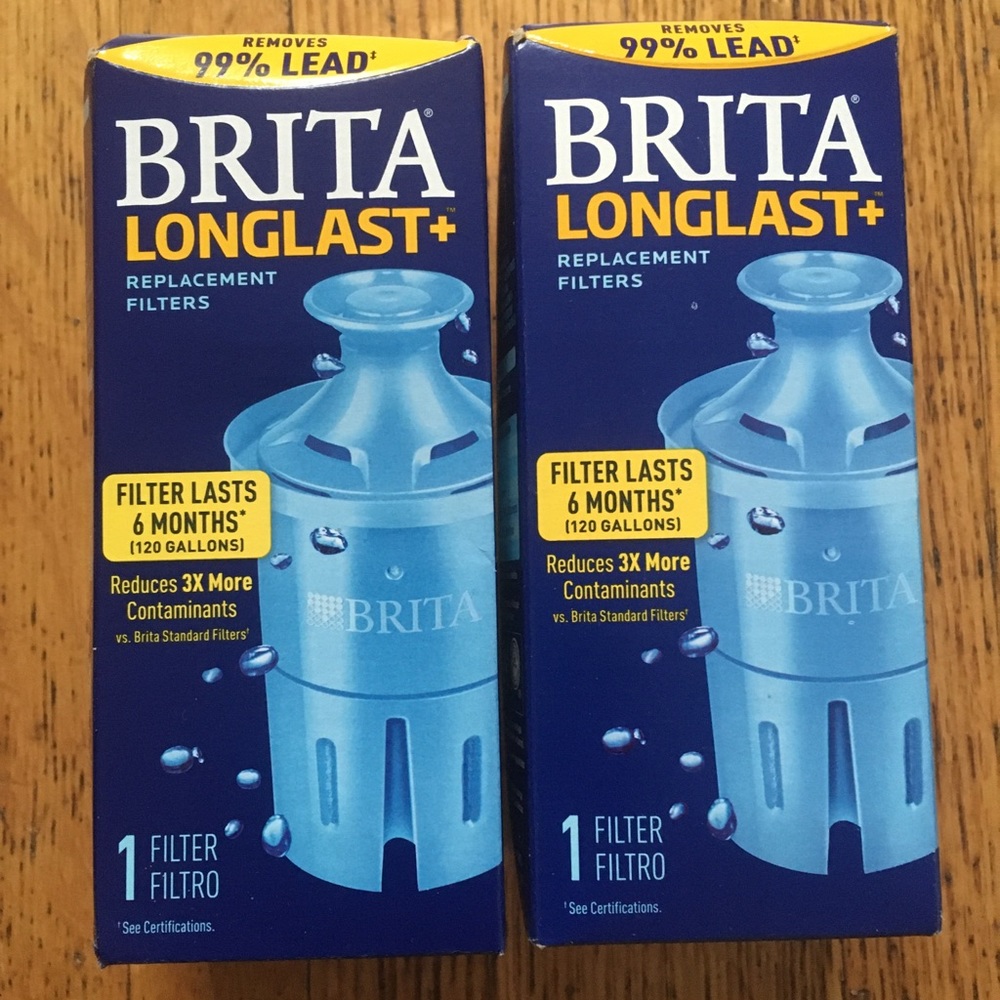 Brita Longlast + Replacement Filters (1 available)
